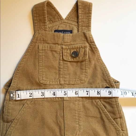 Boys Ralph Lauren Corduroy Overalls - Picture 4 of 8